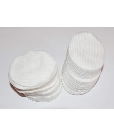 960 Maxi Oval Slimming Remover | 100% Organic Cotton | EcoCert Certified | Washable & Economical | Ideal for Cosmetic & Skin Care - Buy Online on GoSupps.com
