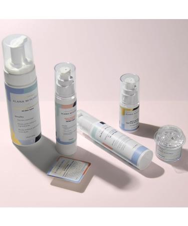 Alana Mitchell At Home Facial Kit 7 Piece Set for All Skin Types | Includes Eye Cream Cleanser Vitamin C Moisturizer & More Shop Internationally - Buy Online on GoSupps.com