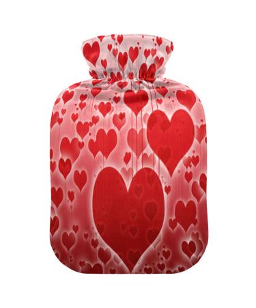 Valentine's Day Heart Balloons Heat bottle with reference heat bottles for pain relief heat bottle water bag heating bottles for adults 1l