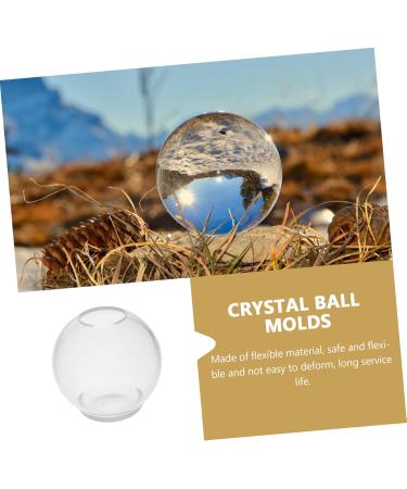 STOBOK 6pcs Crystal Ball Mold Silicone Molds Soap Molds Diy Crystal Ball Ornament Mould Universe 3d Manual - Buy Online on GoSupps.com