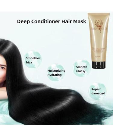 CRIVERY Hair Mask for Women | Deep Conditioning Hydration for Dry Hair | 260 ml - Soft & Smooth Ends - Buy Online on GoSupps.com