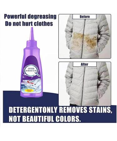 Laundry Stain Quik Sure Advanced Active Enzyme Laundry Stain Remover - Stubborn Stains Cleaner Clothes Oil Stain Remover White Shirt Guardian - 2024 Fast Formula (B-2Pcs) - Buy Online on GoSupps.com