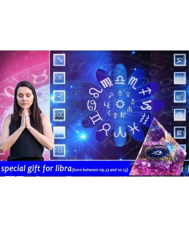 XIANNVXI Libra Amethyst Crystal Tower - Positive Energy and Luck | Spiritual Healing Gift for Libras | Meditation and Reiki - Buy Online on GoSupps.com