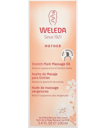 Weleda Mother Stretch Mark Massage Oil 3.4 fl oz - Natural Skin Care for Moms - Buy Online on GoSupps.com