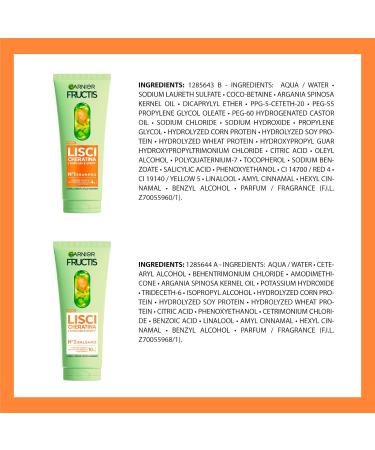 Garnier Fructis Kit Cheveux Lissant La k ratine avec Shampoing 200ml + Apr s-Shampoing 200ml + Masque 370ml + S rum Protecteur Thermique 50ml pour Cheveux Secs Ternes et Cr pus - Lot de 4 - Buy Online on GoSupps.com