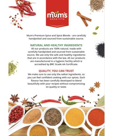 Mum's Premium Cumin Powder - 150g Ground Cumin Seeds | Buy Online - Buy Online on GoSupps.com