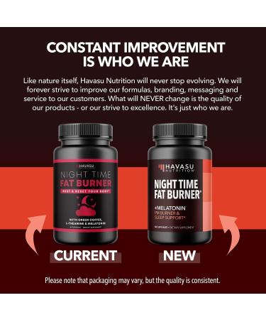 HAVASU NUTRITION Night Time Fat Burner | Metabolism Booster & Appetite Suppressant | 60 Weight Loss Pills for Men - Buy Online on GoSupps.com