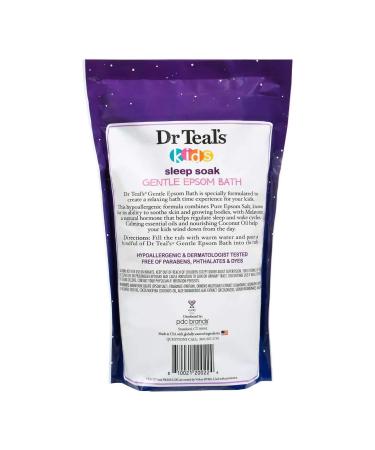 Dr Teal's Kids Melatonin Epsom Salt Sleep Soak 3-Pack (6lbs Total) - Buy Online on GoSupps.com