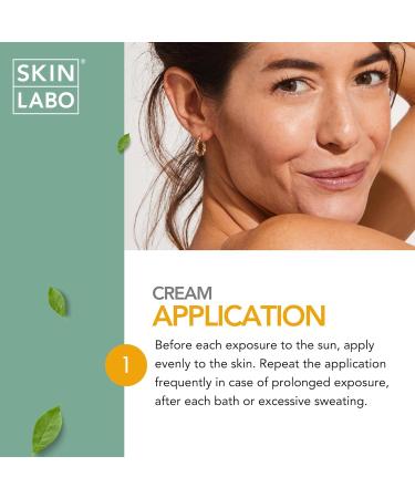 SkinLabo - Face Cream SPF 30 Protects from UVA and UVB Rays Prevents Photoaging and Dark Spots Antioxidant Action with Hyaluronic Acid Ethyl-Ascorbic Acid - 50 ml - Buy Online on GoSupps.com