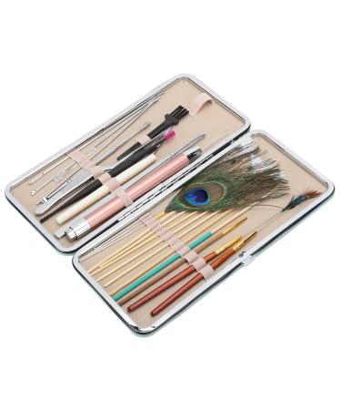 Ear Wax Removal Tool Set - 23 Mint Green Ear Picks for Effective Cleaning - Buy Online on GoSupps.com