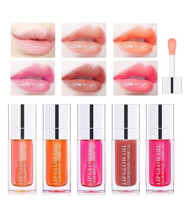Cherry Plumping Lip Oil - Hydrating Glossy Tinted Balm for Nourished Lips - Buy Online on GoSupps.com
