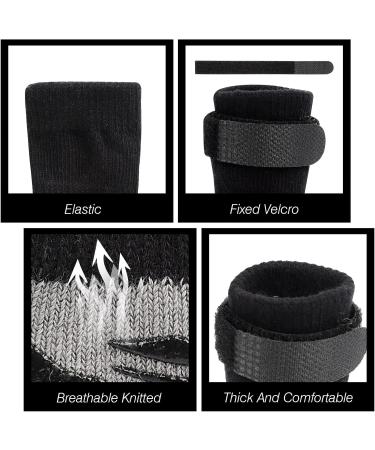 3 Pairs Double Sides Anti-Slip Dog Socks Adjustable Dog Grip Socks Soft Breathable with Strap Dog Paw Protector Cute Pet Socks to Stop Licking Paws and Scratching for Small Medium Large Dog (L) - Buy Online on GoSupps.com