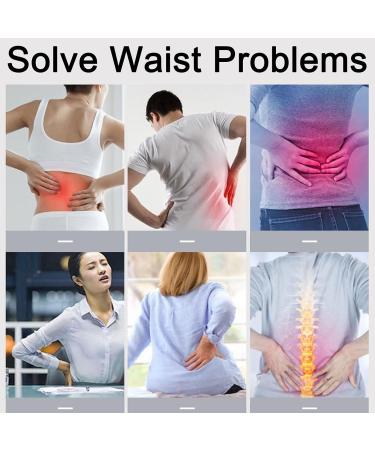 Buy Zwely Lower Back Support Belt - 5 Supports for Pain Relief in Sciatica Herniated Disc & Scoliosis | Comfortable Back Bandage for Lifting Bending & Sitting - International Shipping Available - Buy Online on GoSupps.com