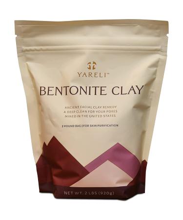 Yareli Bentonite Clay Powder Facial Mask & Detox Bath, 2lbs
