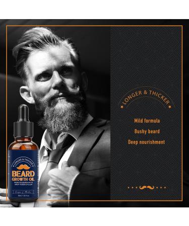  tongfeng Beard Oil | 30ml Nourishing Beard Care Natural Repairing Growth Oil | Beard strengthening products to nourish chest hair and improve Tongfeng - Buy Online on GoSupps.com