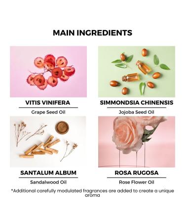 benatu Musk Rose Perfume Oil Roll On for Women Alcohol Free Eau de Parfum Travel Size Essential Oil Body Fragrance Concentrated & Long Lasting Floral Scent 10 ml - Buy Online on GoSupps.com