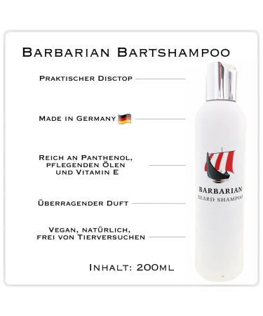 Mr. Burtons Barbarian Beard Care Set - Premium Beard Oil Balm & Shampoo - Perfect Grooming for All Beards - Ship Worldwide - Buy Online on GoSupps.com