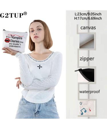 Buy G2TUP The Vampire Merch Makeup Bag | Perfect Gift for Diaries Fans | It's A Vampire Thing - Buy Online on GoSupps.com