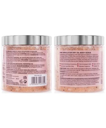 Pranatural Body Peeling with Pink Himalayan Salt - 500g | Nourishing Minerals & Vitamins for Skin Renewal - Buy Online on GoSupps.com