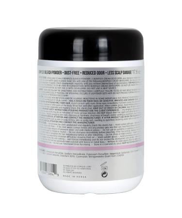 BONPLEX Blonder Bleach Powder 17.6 oz | Dust Free, Reduced Odor | Compact Lightener for Clear Blonde Results | Strong & Fast Formula - Buy Online on GoSupps.com