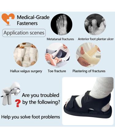 Buy Adjustable Walking Boots Recovery Cast Shoe Covers | Universal Medical Boots for Men & Women | Perfect Rehabilitation Shoes - Size L - Buy Online on GoSupps.com