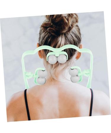 Buy Lurrose Trigger Point Neck & Shoulder Massage Device Relieve Pain with 2-Pack Nude Pressure Relief 33x23cm Ideal for Tension & Stress - Buy Online on GoSupps.com