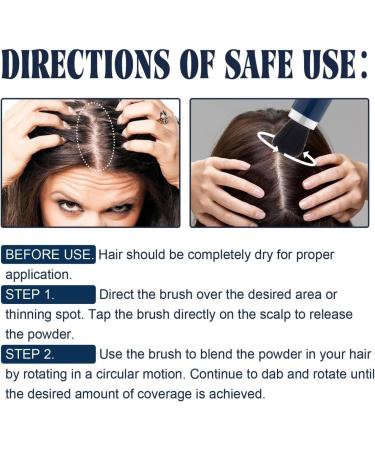 Supersize Color Fibers with Refill Set 2024 New Colored Hair Thickener Temporary Hair Color for Root Touchup with Hair Thickening Fibers (Brown) - Buy Online on GoSupps.com