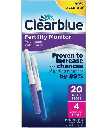 Procter & Gamble Clearblue Advanced Fertility Monitor - 20 Tests & 4 Pregnancy Tests for Accurate Tracking | Shop Internationally! - Buy Online on GoSupps.com
