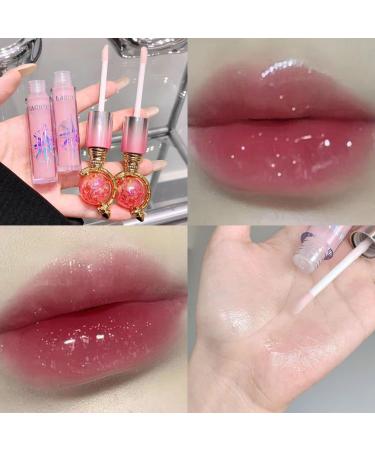 2 Pack Moisturizing Lip Gloss Waterproof Long Lasting Lip Gloss for Girls - Buy Online on GoSupps.com