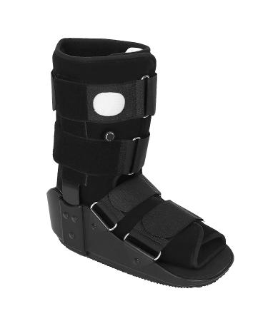 Small Black Walking Boot for Sprained Ankle, Toe Fractures | Foot Brace Post-Surgery - Buy Online on GoSupps.com