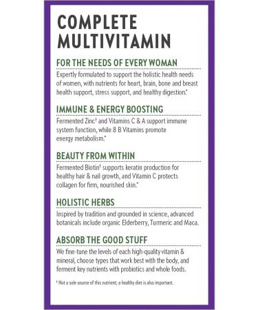 New Chapter Every Woman's One Daily Multivitamin - 96 Vegetarian Whole-Food Tablets - Buy Online on GoSupps.com