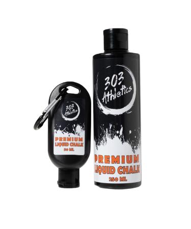 303 Premium Liquid Chalk - 300ml fast drying liquid chalk for optimal grip during sports: fitness climbing bouldering pole dance crossfit - Buy Online on GoSupps.com
