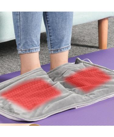 Rolempon USB Foot Warmer - Soft Cozy Crystal Velvet Thermal Mat for Bedrooms & Dorms - Buy Online on GoSupps.com
