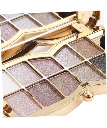 Beavorty 2pcs # Brush with Flash and Glitter Colorful Eye Colors Shadow Makeup Eyeshadow Mirror 1 count (Pack of 1) As Shownx2pcs - Buy Online on GoSupps.com