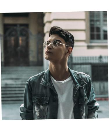 Replacement Glasses Legs - Self-Adhesive End Tips & Nose Pads for Sunglasses | Wofashpuret Black & Silver Frame Accessories - Buy Online on GoSupps.com