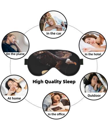 Eagle Soft Sleep Eye Mask | Breathable Female Eye Patch for Travel & Relaxation Shop Now - Buy Online on GoSupps.com