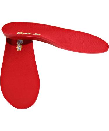 KidSole Red Orthotic Sports Insole for Active Children | Lightweight Arch Support (US Kids Sizes 4-6 - 24 CM) - Buy Online on GoSupps.com