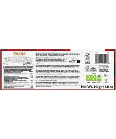 Walkers Gluten free Shortbread Rounds 140g Butter Cookies - Buy Online on GoSupps.com