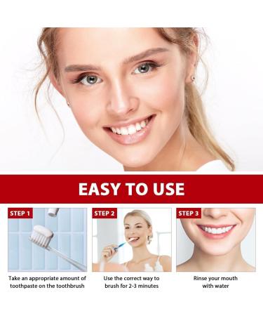 SP-6 Ultra Whitening Toothpaste (2pcs) - Probiotics Deep Cleaning Fresh Breath Brightening & Stain Removal - 240g - Buy Online on GoSupps.com