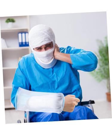 FRCOLOR 4 Pcs Waterproof Shower Guard Cover for Casts - Bandage Protector Blue 25x14x14CM | International Shipping Available - Buy Online on GoSupps.com