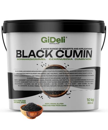 GiDeli GiDeli Whole Black Cumin Seeds in a 10kg Bucket of Real Black Seed Versatile in Your Kitchen