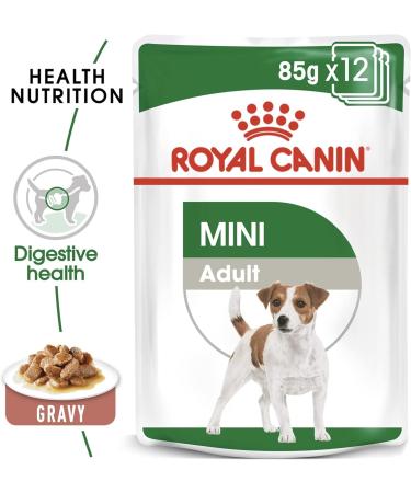 Royal Canin Mini Adult Wet Food Pouches 85g (Pack of 48) Meat 4.08 kg (Pack of 1) - Buy Online on GoSupps.com