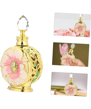 Angoily Perfume Bottle Essential Oil Bottle Glass Essential Oil Bottle Cosmetic Perfume Bottle Decor Glass Containers for Liquids Empty Eye Dropper with Dropper Terrarium Container Rose - Buy Online on GoSupps.com