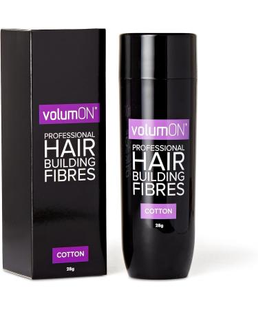 Volumon Professional Hair Building Fibres 28g - Grey - Hair Loss Concealer - Up to 30 Uses - Buy Online on GoSupps.com