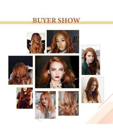 Oreola 22 Inch #30 Medium Auburn Tape in Hair Extensions - 100% Remy Human Hair, Seamless Skin Weft, 20pcs 50g/pack - Buy Online on GoSupps.com