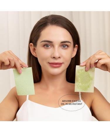 800 Counts Natural Green Tea Oil Control Film Teenitor Oil Absorbing Sheets for Oily Skin Care Blotting Paper to Remove Excess & Shine Oil Blotting Sheets - Buy Online on GoSupps.com
