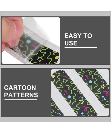 NOLITOY Glow-in-the-Dark Adhesive Wound Plaster - Breathable Self-Adhesive Bandages for Injuries | Decorative Patches for Kids & Adults - Buy Online on GoSupps.com