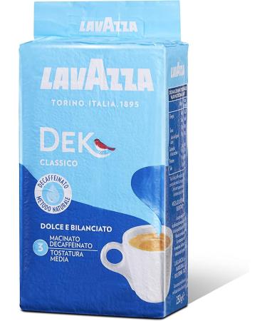  Lavazza Lavazza Dek Decaffeinated Caf Moulu 6x 250g - Buy Online on GoSupps.com