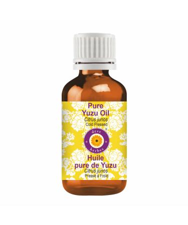 d ve herbes Pure Yuzu Oil (Citrus Junos) Cold Pressed 5ml (0.16 oz)