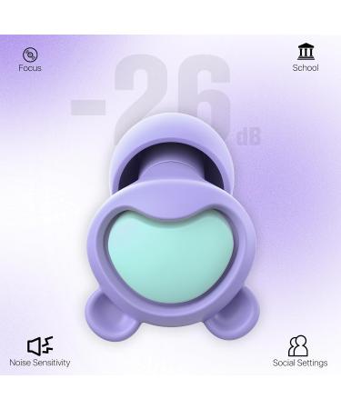 Kids Earplugs (5-12 yrs) - Reusable Noise-Canceling Ear Plugs for Travel Concerts & Sports - Includes 8 Ear Tips XS/S/M/L - Buy Online on GoSupps.com